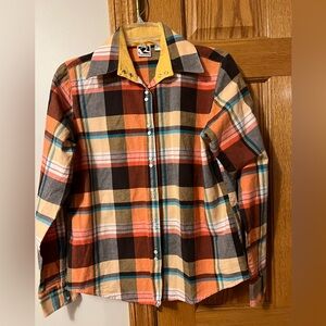 Rockies women’s western shirt, large